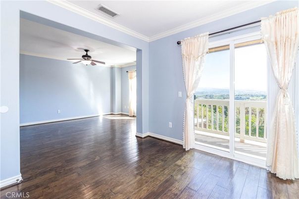 Empty room, Interior, Wood Texture Flooring