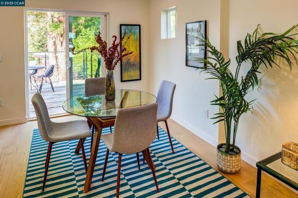 Dining room, Interior, Wood Texture Flooring