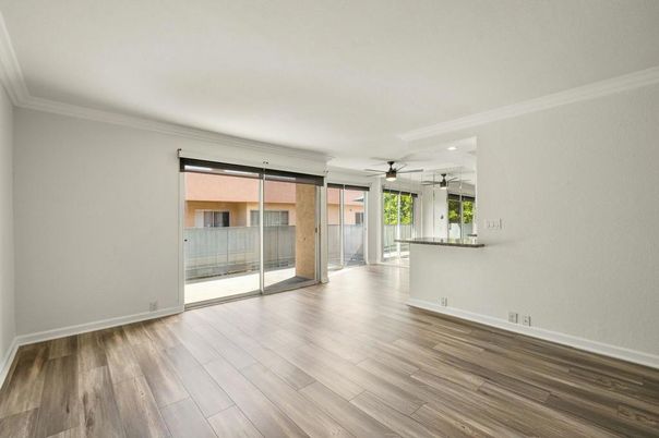 Empty room, Interior, Wood Texture Flooring