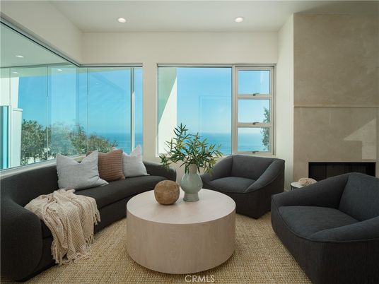 Fireplace, Interior, Living room, Recessed Lighting, Water