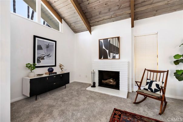 Fireplace, Interior, Wooden Beams, Wooden Ceilings