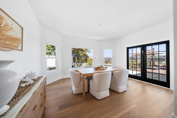 Dining room, Interior, Wood Texture Flooring
