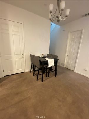 Chandelier, Dining room, Interior