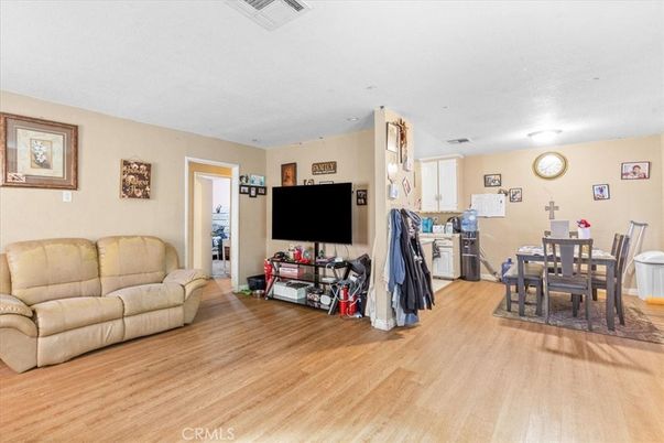 Dining room, Interior, Kitchen, Living room, Wood Texture Flooring