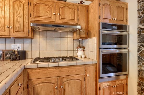 Interior, Kitchen, Stainless Steel Appliances, Tile Countertops