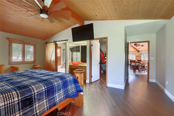 Bedroom, Dining room, Interior, Wooden Ceilings, Wood Texture Flooring