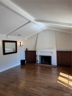 Empty room, Fireplace, Interior, Wood Texture Flooring