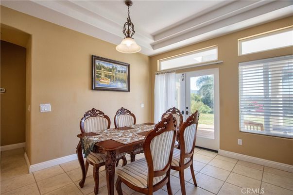 Dining room, Interior, Pendant Lights