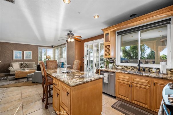 Dining room, Interior, Kitchen, Living room, Recessed Lighting