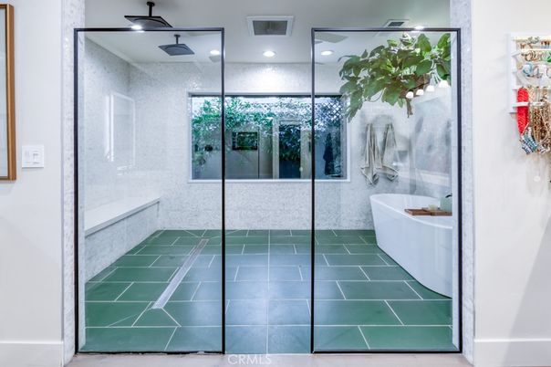 Bathroom, Free Standing Baths, Interior, Recessed Lighting