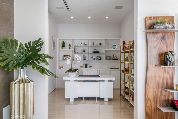 Home Office, Interior, Recessed Lighting