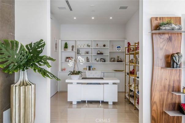 Home Office, Interior, Recessed Lighting