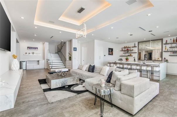 Interior, Kitchen, Living room, Pendant Lights, Recessed Lighting