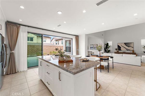 Interior, Kitchen, Living room, Recessed Lighting