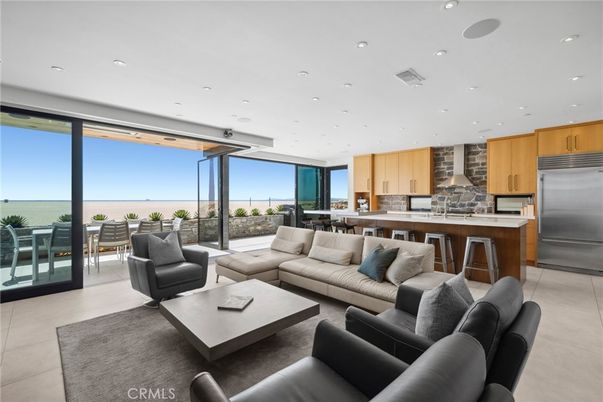 Interior, Kitchen, Living room, Recessed Lighting, Stainless Steel Appliances, Water