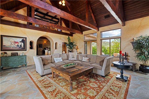 Interior, Living room, Wooden Beams, Wooden Ceilings