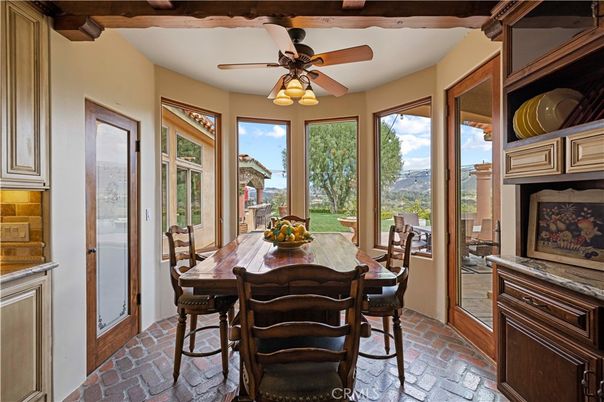 Dining room, Interior, Wooden Beams