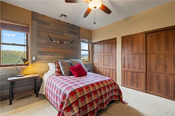 Bedroom, Interior, Wooden Walls