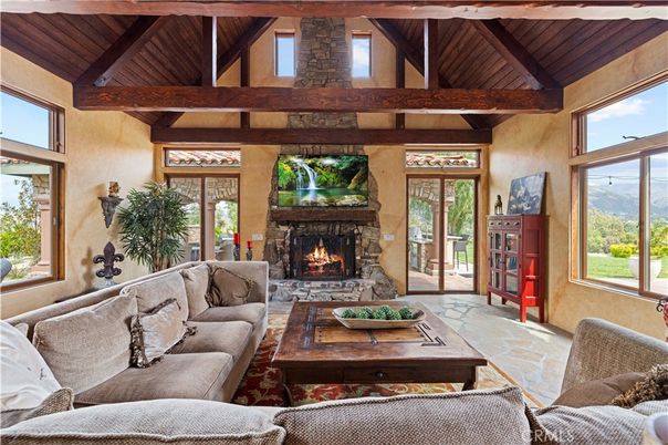 Fireplace, Interior, Living room, Wooden Beams, Wooden Ceilings
