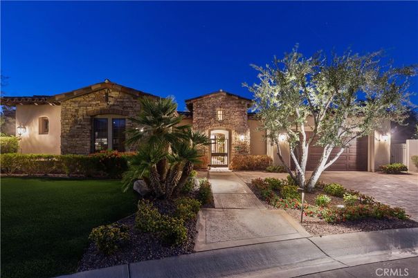 Attached, Exterior, Facade, Spanish Mediterranean