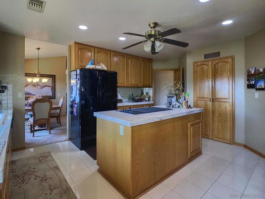 Dining room, Interior, Kitchen, Pendant Lights, Recessed Lighting
