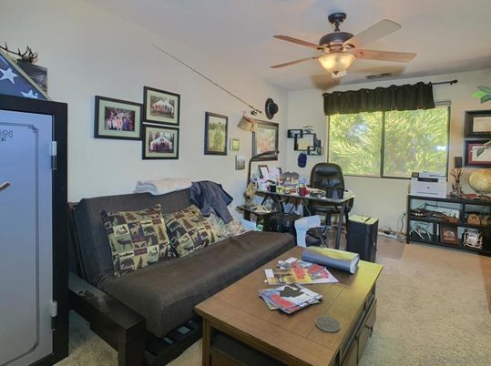 Home Office, Interior, Living room