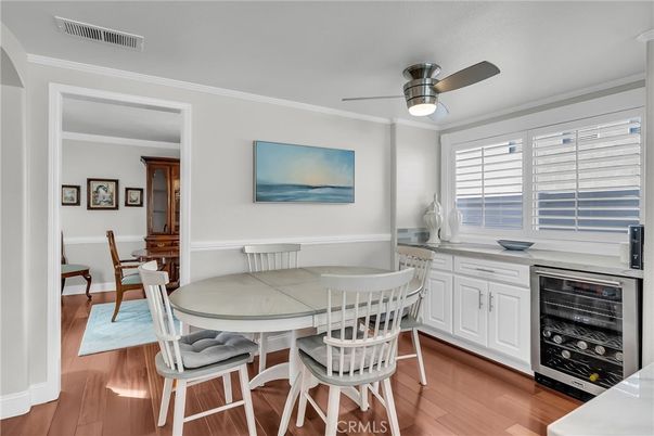 Dining room, Interior, Wood Texture Flooring