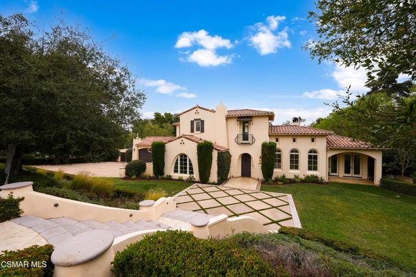 Backyard, Exterior, Facade, Spanish Mediterranean