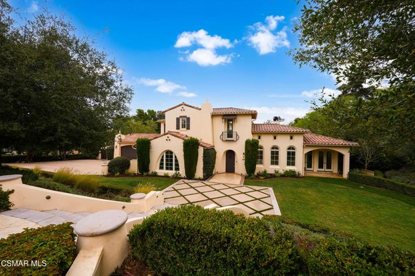 Backyard, Exterior, Facade, Spanish Mediterranean