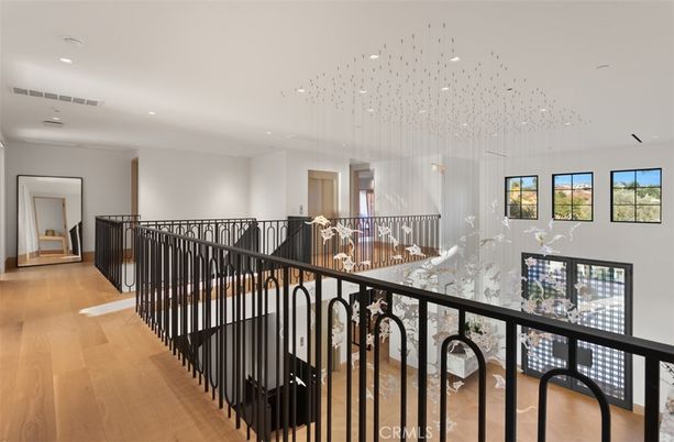 Dining room, Interior, Pendant Lights, Recessed Lighting, Wood Texture Flooring