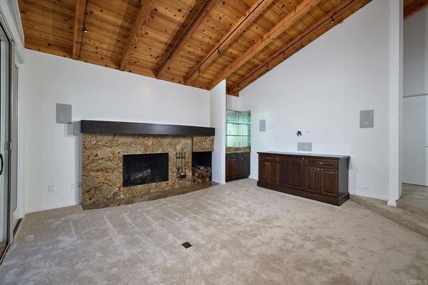 Fireplace, Interior, Wooden Beams, Wooden Ceilings