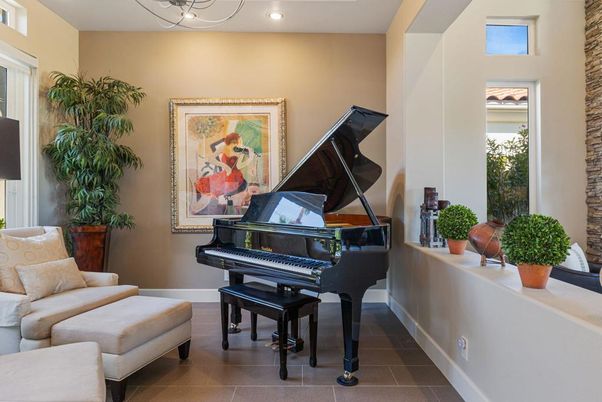 Interior, Piano, Recessed Lighting