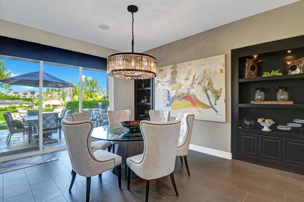 Chandelier, Dining room, Interior