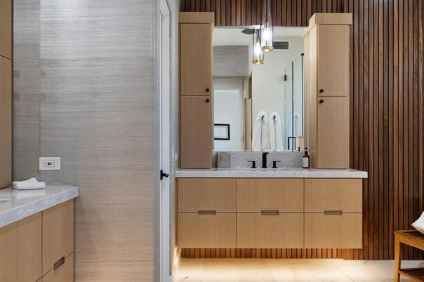 Bathroom, Interior, Pendant Lights