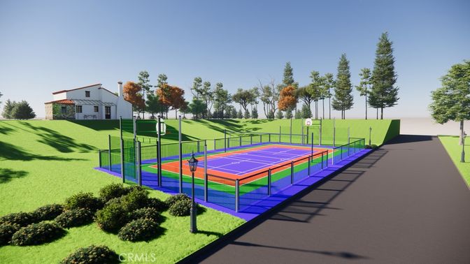Exterior, Tennis Courts