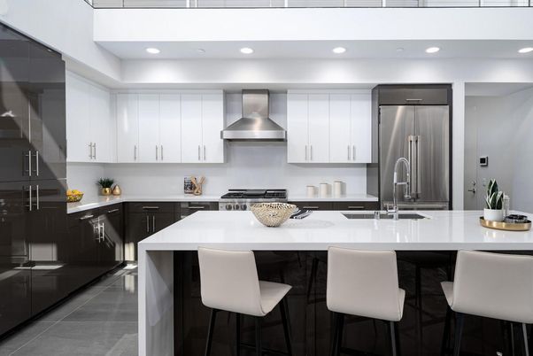Interior, Kitchen, Recessed Lighting, Stainless Steel Appliances