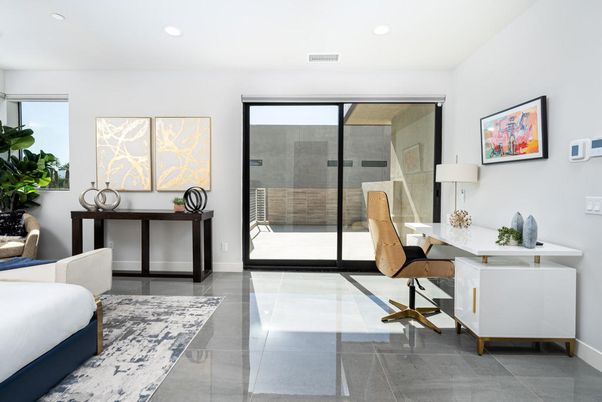 Home Office, Interior, Recessed Lighting
