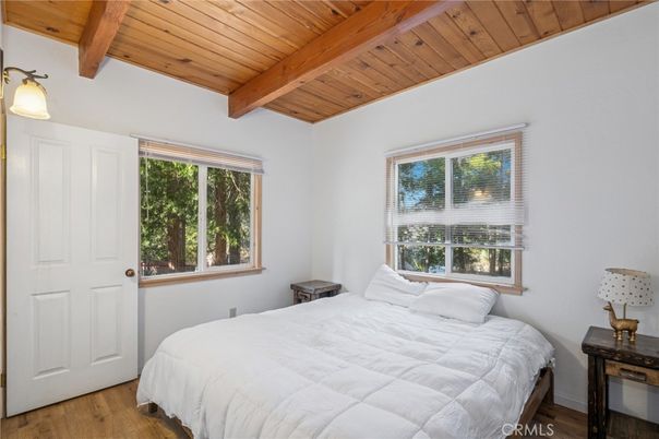 Bedroom, Interior, Wooden Beams, Wooden Ceilings, Wood Texture Flooring