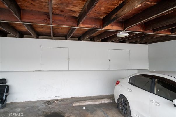 Garage, Interior, Wooden Beams, Wooden Ceilings