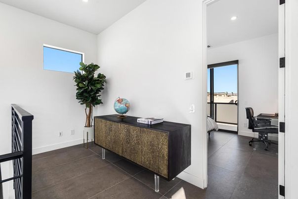 Home Office, Interior, Recessed Lighting