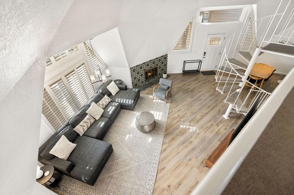 Fireplace, Interior, Living room, Wood Texture Flooring