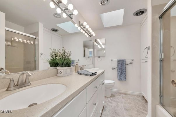 Bathroom, Dual Sink Vanities, Glass Shower, Interior