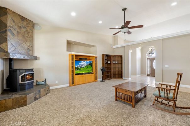 Fireplace, Interior, Recessed Lighting