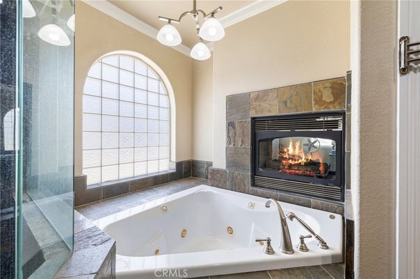 Bathroom, Fireplace, Interior