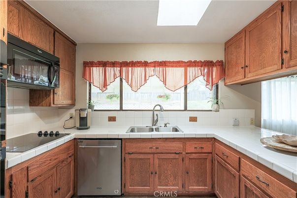 Interior, Kitchen, Tile Countertops