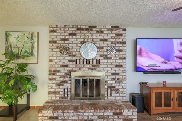 Fireplace, Interior, Stone Walls
