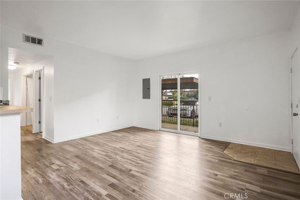 Empty room, Interior, Wood Texture Flooring