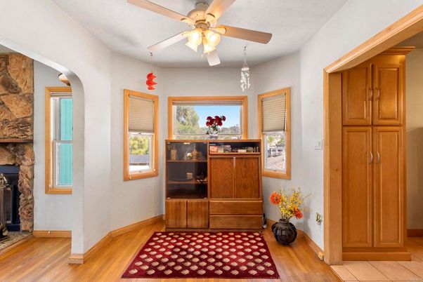 Fireplace, Interior, Wood Texture Flooring