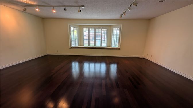 Empty room, Interior, Wood Texture Flooring