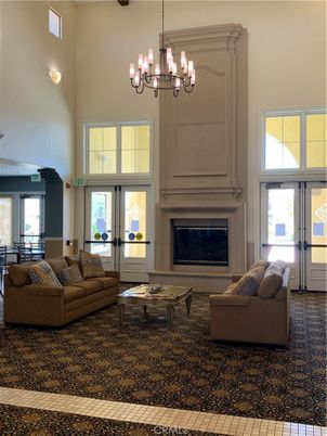 Chandelier, Fireplace, Interior, Living room